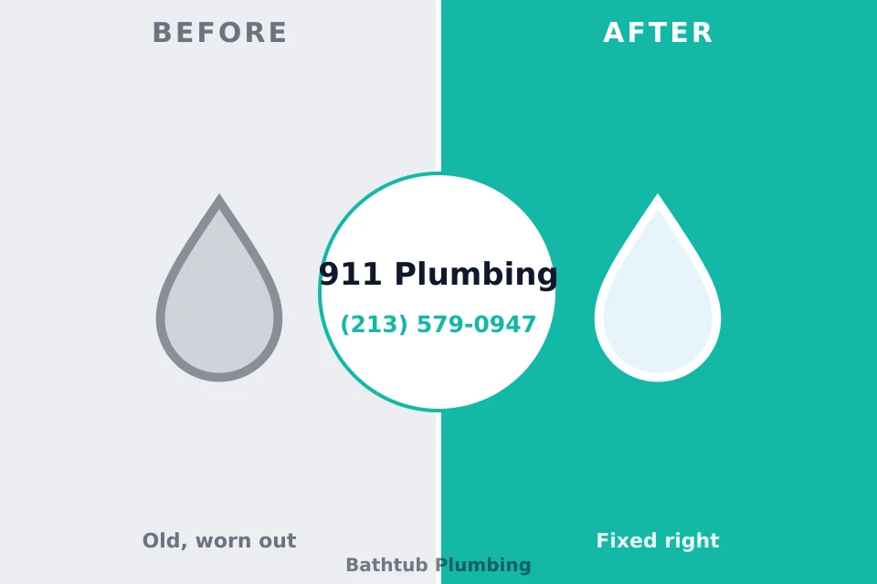 Before and after: plumbing repair Kingsville, TX